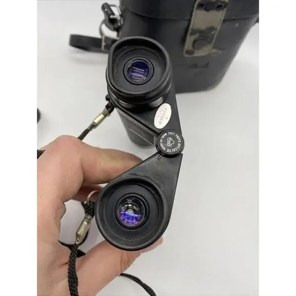 Rare Vintage FUJINON MEIBO 10 X 32 MARINE TESTED BINOCULARS FROM JAPAN